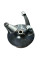 Тормозной барабан GN-125/150 хромований задній з колодками JWBP
