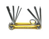 Велосипедный Мультитул Taiwan M-2 Золотистый Набор Шестигранников