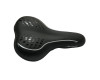 Велосипедное Седло 476 Без Пружин Черно-Белое Agilette