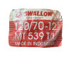 Мотопокрышка SWALLOW 120/70-12 TL HS539 51P Бескамерная