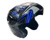 Мотошолом Трансформер 157 BLD Чорно-Синій S 55-56см