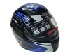 Мотошолом Трансформер 157 BLD Чорно-Синій S 55-56см