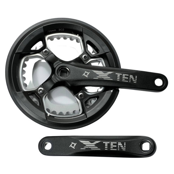 Шатуни TEN-751 кількість зубів 48-36 довжина 170 мм Prowheel