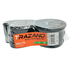 Велосипедная Камера Trazano 28x1.75 (47-622) (AV 48мм) Прямой Вентиль Shrader