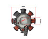Статор Генератора Для Скутера JWBP GY6 50-60-80 6+2 Катушки