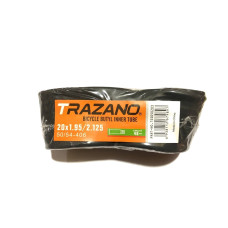 Камера 20х1.95/2.125 50/54-406 AV 48 мм прямий вентиль Sсhrader Trazano
