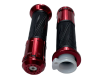 Ручки Газу Мото S №5 Червоні З Алюмінієвими Вставками JWBP Ручки Газу Мото S №5 Червоні З Алюмінієвими Вставками JWBP