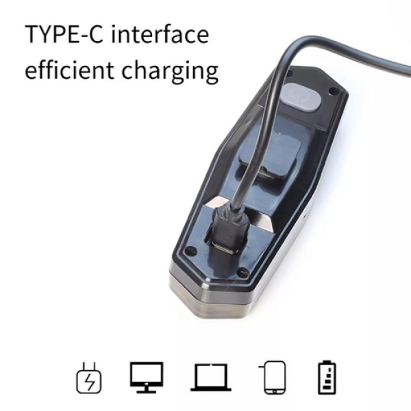 Велосипедний Стоп Поворот Baisk FY-1828 З Дистанційним Пультом LED-USB C-Type Тонований Сигнал