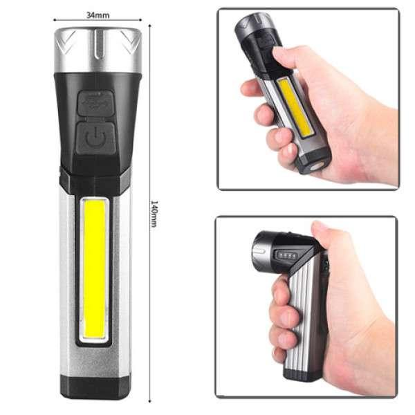 Ліхтар 508-OSL+COB White+Red Li-Ion Акумулятор Поворот на 90º Магніт ЗУ Type-C Box Ліхтар 508-OSL+COB White+Red Li-Ion Акумулятор Поворот на 90º Магніт ЗУ Type-C Box