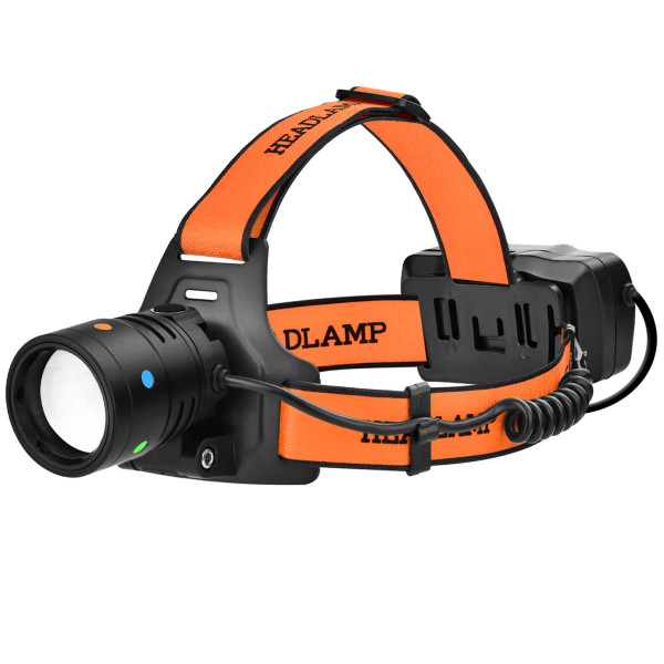 Ліхтар Налобний NIGHT VISION FLUORESCENCE BL-T210-TG 2x18650 1 Режим ЗП Type-C Zoom Ліхтар Налобний NIGHT VISION FLUORESCENCE BL-T210-TG 2x18650 1 Режим ЗП Type-C Zoom
