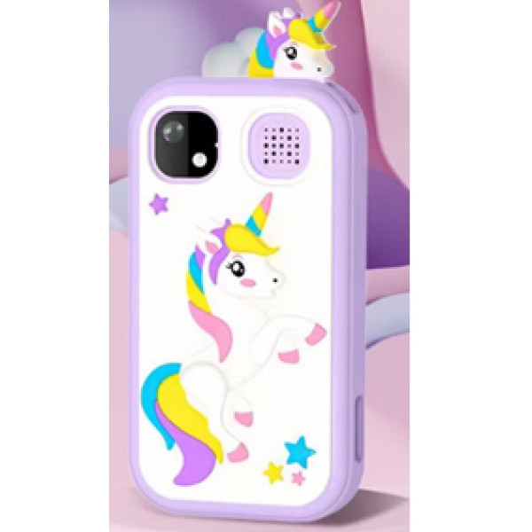 Фотоапарат дитячий H01, PURPLE UNICORN