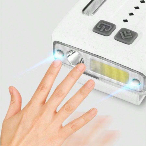 Ліхтар Налобний W6129-XPE+COB+8RGB Motion Sensor Li-Ion Акумулятор Індикація Заряду Кліпса ЗП Type-C Чохол Ліхтар Налобний W6129-XPE+COB+8RGB Motion Sensor Li-Ion Акумулятор Індикація Заряду Кліпса ЗП Type-C Чохол