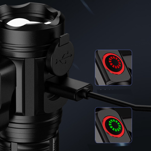 Ліхтар W5183-4XHP360 1х18500 Індикація Заряду Магніт Стропоріз ЗУ Type-C Box Ліхтар W5183-4XHP360 1х18500 Індикація Заряду Магніт Стропоріз ЗУ Type-C Box