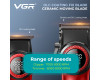 Комплект VGR STEPLERSS PRO 3 IN 1 RED, машинка для стрижки (Clipper), триммер, электробритва