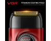 Комплект VGR STEPLERSS PRO 3 IN 1 RED, машинка для стрижки (Clipper), триммер, электробритва
