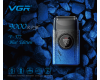 Электробритва VGR V-377 BLUE шейвер, двойное лезвие, регулировка мощности 7000-9000 RPM, LED display