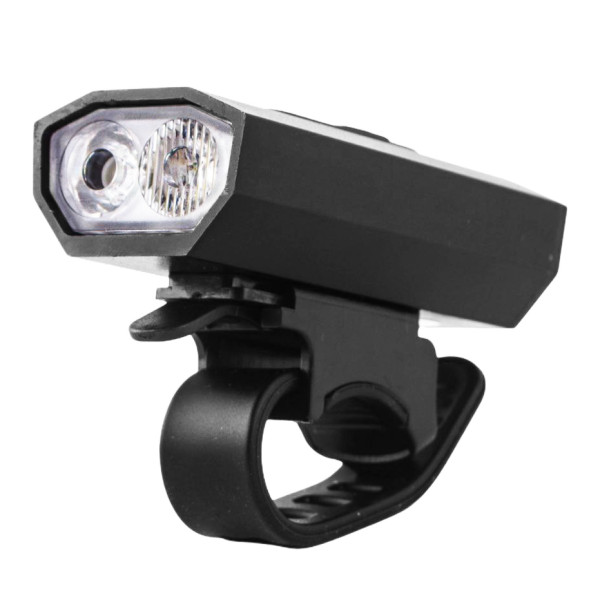 Велоліхтар BK-08/01 Pro-2XPE, ALUMINUM, індикація заряду, Waterproof, акумулятор, ЗУ microUSB