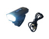 Велоліхтар BK-08/01 Pro-2XPE, ALUMINUM, індикація заряду, Waterproof, акумулятор, ЗУ microUSB