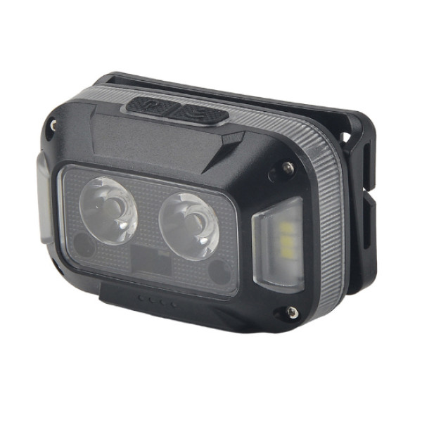 Ліхтар Налобний WH-0218-XPG White+Yellow + SMD Red Motion Sensor Li-Ion Акумулятор ЗП Type-C