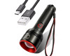 Ліхтар WS-5572-TG, 1x18650, ЗУ Type-C, zoom, Box