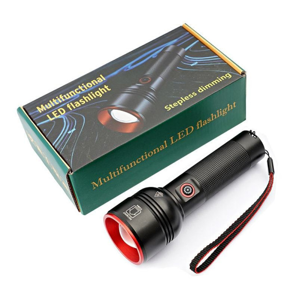 Ліхтар WS-5572-TG, 1x18650, ЗУ Type-C, zoom, Box