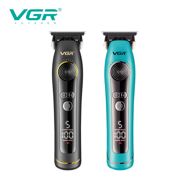 Тример VGR V-299 BLACK 4 Насадки 9000RPM 2000 mAh 5 Рівнів Швидкості LED Display Тример VGR V-299 BLACK 4 Насадки 9000RPM 2000 mAh 5 Рівнів Швидкості LED Display