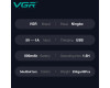 Електробритва VGR V-337 Шейвер Подвійне Лезо 2 Насадки Тример LED Display Електробритва VGR V-337 Шейвер Подвійне Лезо 2 Насадки Тример LED Display