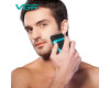 Електробритва VGR V-307 GREEN Шейвер Подвійне Лезо 2000mAh 9000 RPM Електробритва VGR V-307 GREEN Шейвер Подвійне Лезо 2000mAh 9000 RPM