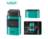 Електробритва VGR V-307 GREEN Шейвер Подвійне Лезо 2000mAh 9000 RPM Електробритва VGR V-307 GREEN Шейвер Подвійне Лезо 2000mAh 9000 RPM