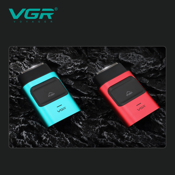 Електробритва VGR V-307 RED Шейвер Подвійне Лезо 2000mAh 9000 RPM Електробритва VGR V-307 RED Шейвер Подвійне Лезо 2000mAh 9000 RPM