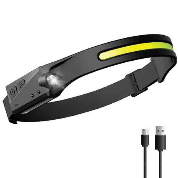 Ліхтар Налобний BL-W689-1/5808А-LM+COB White+Red Motion Sensor Li-Ion Акумулятор ЗП Type-C Box Ліхтар Налобний BL-W689-1/5808А-LM+COB White+Red Motion Sensor Li-Ion Акумулятор ЗП Type-C Box