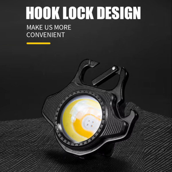 Ліхтар MULTIFUNCTIONAL W5133-COB ULTRA White+Yellow+Red Li-Ion Акумулятор ЗП Type-C Відкривач Магніт Карабін Ліхтар MULTIFUNCTIONAL W5133-COB ULTRA White+Yellow+Red Li-Ion Акумулятор ЗП Type-C Відкривач Магніт Карабін