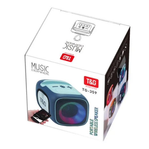 Bluetooth-Колонка TG359 с RGB Подсветкой Speakerphone Радио Blue;Bluetooth-Колонка TG359 с RGB Подсветкой Speakerphone Радио Blue; Bluetooth-Колонка TG359 с RGB Подсветкой Speakerphone Радио Blue;Bluetooth-Колонка TG359 с RGB Подсветкой Speakerphone Радио Blue;