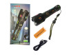 Ліхтар NIGHT VISION FLUORESCENCE G671/G25 WHITE LASER LED PM30-TG 1х26650/3xAAA Power Bank ЗУ Type-C Zoom Box