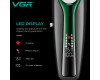 Акумуляторна Машинка Для Стрижки VGR V-010 GREEN 6 Насадок 7500 RPM 2600 mAh LED Display Акумуляторна Машинка Для Стрижки VGR V-010 GREEN 6 Насадок 7500 RPM 2600 mAh LED Display