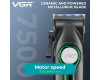 Акумуляторна Машинка Для Стрижки VGR V-010 GREEN 6 Насадок 7500 RPM 2600 mAh LED Display Акумуляторна Машинка Для Стрижки VGR V-010 GREEN 6 Насадок 7500 RPM 2600 mAh LED Display