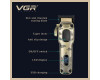 Акумуляторна Машинка Для Стрижки VGR V-027 8 Насадок 7000 RPM 2600 mAh LED Display