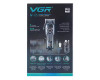 Акумуляторна Машинка Для Стрижки VGR V-051 4 Насадки 2500 mAh LED Display Акумуляторна Машинка Для Стрижки VGR V-051 4 Насадки 2500 mAh LED Display