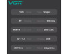 Акумуляторна Машинка Для Стрижки VGR V-051 4 Насадки 2500 mAh LED Display Акумуляторна Машинка Для Стрижки VGR V-051 4 Насадки 2500 mAh LED Display