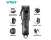 Акумуляторна Машинка Для Стрижки VGR V-051 4 Насадки 2500 mAh LED Display Акумуляторна Машинка Для Стрижки VGR V-051 4 Насадки 2500 mAh LED Display