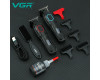 Тример VGR V-254 GREEN 4 Насадки 7000 RPM 2000 mAh LED Display Тример VGR V-254 GREEN 4 Насадки 7000 RPM 2000 mAh LED Display