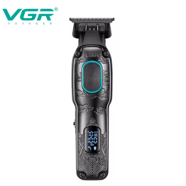 Тример VGR V-254 GREEN 4 Насадки 7000 RPM 2000 mAh LED Display Тример VGR V-254 GREEN 4 Насадки 7000 RPM 2000 mAh LED Display