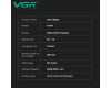 Акумуляторна Машинка Для Стрижки VGR V-270 6 Насадок 9000 RPM 2500 mAh LED Display