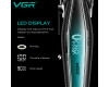 Акумуляторна Машинка Для Стрижки VGR V-270 6 Насадок 9000 RPM 2500 mAh LED Display