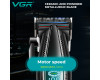 Акумуляторна Машинка Для Стрижки VGR V-270 6 Насадок 9000 RPM 2500 mAh LED Display