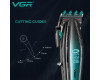 Акумуляторна Машинка Для Стрижки VGR V-270 6 Насадок 9000 RPM 2500 mAh LED Display