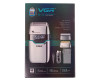 Электробритва VGR V-350 SILVER шейвер, двойное лезвие, 2 насадки, LED Display