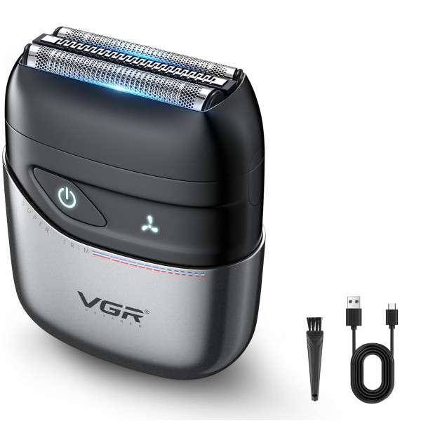 Електробритва VGR V-379 Шейвер Подвійне Лезо + Тример IPX7 Електробритва VGR V-379 Шейвер Подвійне Лезо + Тример IPX7