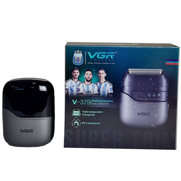 Електробритва VGR V-379 Шейвер Подвійне Лезо + Тример IPX7 Електробритва VGR V-379 Шейвер Подвійне Лезо + Тример IPX7