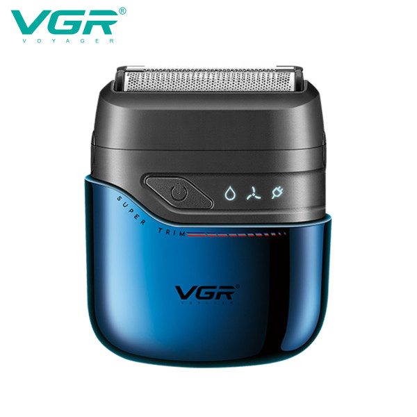 Електробритва VGR V-364 BLUE Шейвер Подвійне Лезо IPX7 Електробритва VGR V-364 BLUE Шейвер Подвійне Лезо IPX7